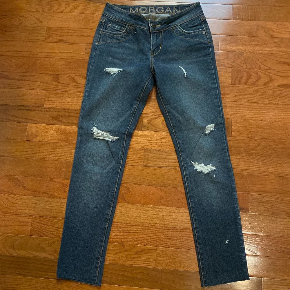 Morgan low waist skinny jeans
